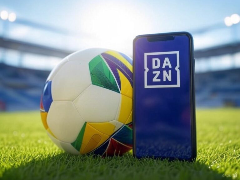 DAZN app for watching soccer on your mobile