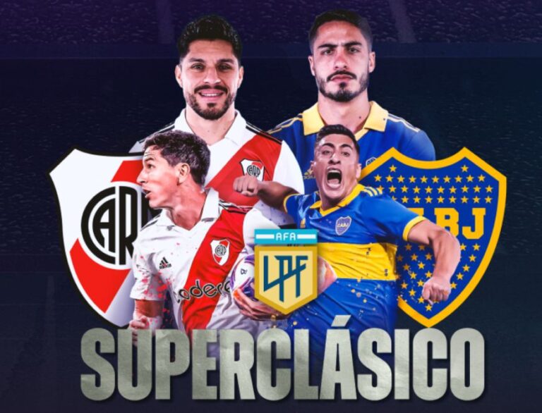 Superclásico de Argentina en Fanatiz: ¡No te pierdas el emocionante encuentro entre River Plate y Boca Juniors!
