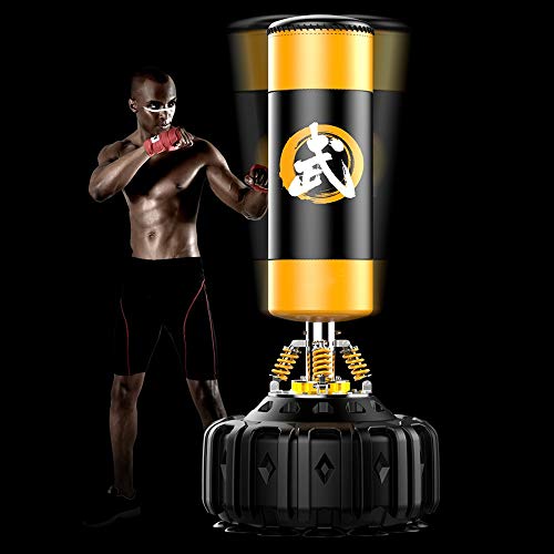 AAGYJ-Saco-de-Boxeo-Saco-de-Boxeo-Muay-Thai-Saco-de-Boxeo-Pesado-Saco-de-Kickboxing-Independiente-para-Karate-Taekwondo-MMA-Entrenamiento-de-Velocidad-de-Patada-de-descompresion-0