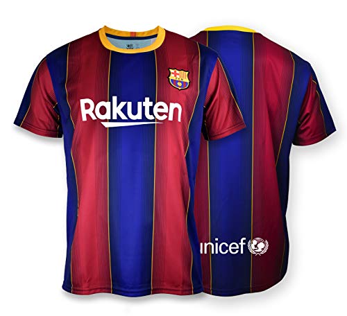 Camiseta-Replica-FC-Barcelona-1a-EQ-Temporada-2020-21-Producto-con-Licencia-Dorsal-10-Messi-100-Poliester-Talla-XXL-0-1