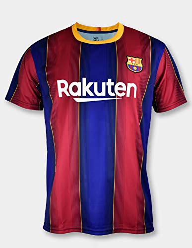 Camiseta-Replica-FC-Barcelona-1a-EQ-Temporada-2020-21-Producto-con-Licencia-Dorsal-10-Messi-100-Poliester-Talla-XXL-0-2