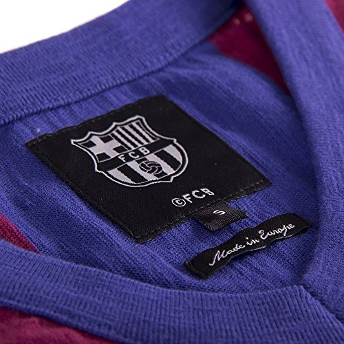 Copa-FC-Barcelona-1955-56-Camiseta-Retro-de-futbol-con-Cuello-en-V-Hombre-0-3
