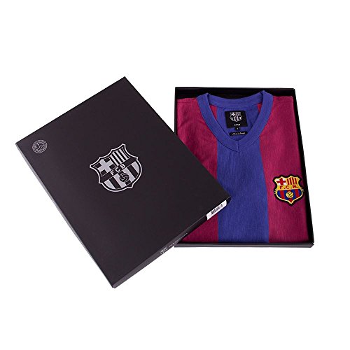 Copa-FC-Barcelona-1955-56-Camiseta-Retro-de-futbol-con-Cuello-en-V-Hombre-0-4