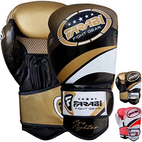 Farabi-Boxing-Gloves-Boxing-Gloves-for-Training-Punching-Sparring-Muay-Thai-Kickboxing-Gloves-0