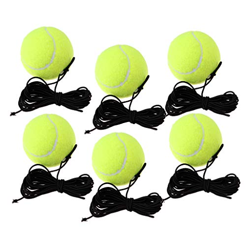 Harilla-6X-Jugador-de-Tenis-RE-Bound-Drill-Pelota-de-Ejercicio-en-Tenis-de-Cuerda-ELASTICA-0