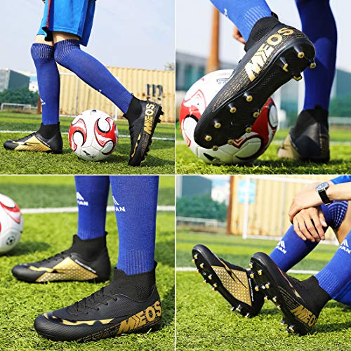 LIANNAO-Botas-de-Futbol-para-Hombre-Spike-Aire-Libre-Profesionales-AtletismoTraining-Deporte-Zapatillas-de-Futbol-Hombre-Zapatos-de-Futbol-0-5