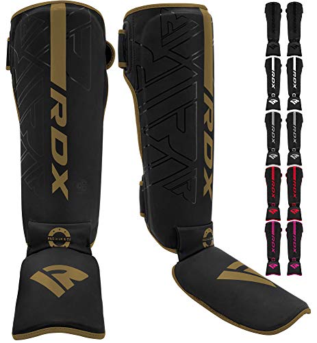 RDX-Espinilleras-Kick-Boxing-para-Artes-Marciales-Entrenamiento-Maya-Hide-Cuero-Muay-Thai-Almohadillas-piernas-Equipo-de-Proteccion-para-Boxeo-Karate-MMA-Sparring-BJJ-0