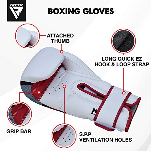 RDX-Guantes-de-Boxeo-para-Entrenamiento-y-Muay-Thai-Maya-Hide-Cuero-Mitones-para-Kick-Boxing-Sparring-Boxing-Gloves-para-Combate-Training-Saco-Boxeo-0-1