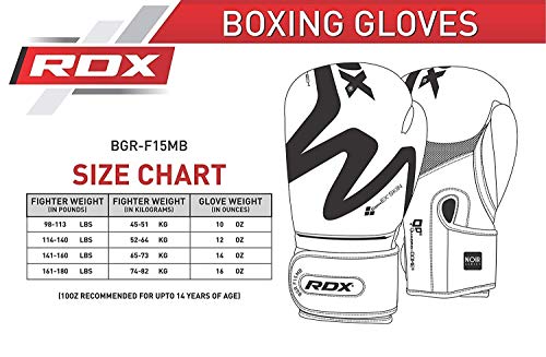 RDX-Guantes-de-Boxeo-para-Muay-Thai-y-Entrenamiento-Convex-Cuero-Mitones-para-Sparring-Kick-Boxing-Boxing-Gloves-para-Saco-Boxeo-Combate-Training-0-0