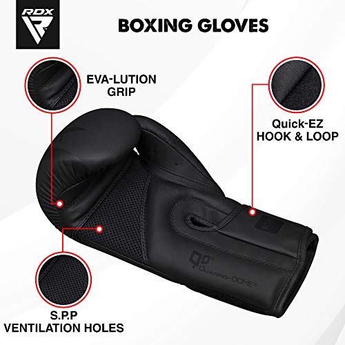 RDX-Guantes-de-Boxeo-para-Muay-Thai-y-Entrenamiento-Convex-Cuero-Mitones-para-Sparring-Kick-Boxing-Boxing-Gloves-para-Saco-Boxeo-Combate-Training-0-1