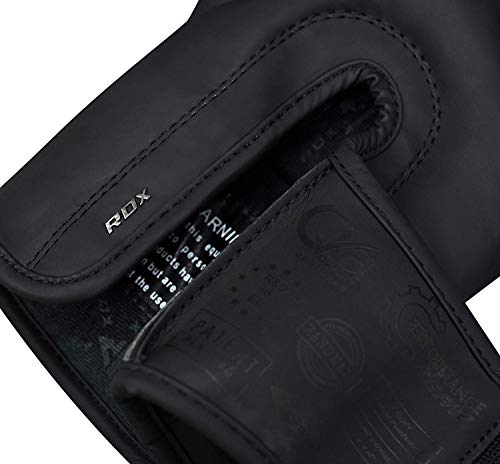 RDX-Guantes-de-Boxeo-para-Muay-Thai-y-Entrenamiento-Convex-Cuero-Mitones-para-Sparring-Kick-Boxing-Boxing-Gloves-para-Saco-Boxeo-Combate-Training-0-2