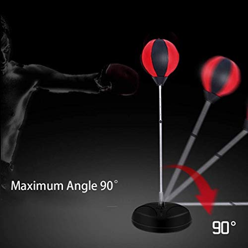 Saco-de-Boxeo-de-pie-Bolsa-de-boxeo-con-soporte-y-guantes-para-adultos-Ninos-Freestanding-Altura-Ajustable-Punzonado-Bolsa-de-boxeo-Bolsa-de-velocidad-grande-para-entrenamiento-MMA-Alivio-del-estres-F-0-3