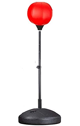 Saco-de-Boxeo-de-pie-Bolsa-de-boxeo-con-soporte-y-guantes-para-adultos-Ninos-Freestanding-Altura-Ajustable-Punzonado-Bolsa-de-boxeo-Bolsa-de-velocidad-grande-para-entrenamiento-MMA-Alivio-del-estres-F-0