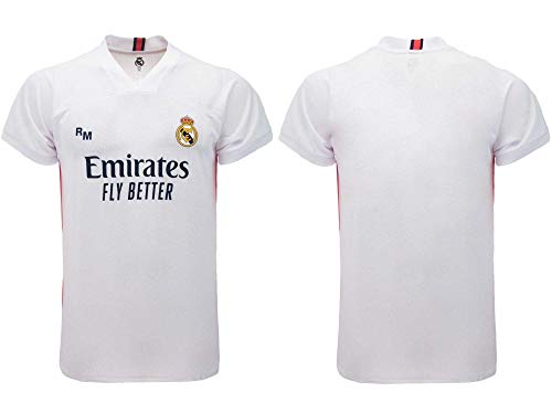 Ufficiale-Camiseta-de-futbol-RM-20202021--Blanca--Tallas-de-nino-y-adulto-0