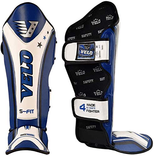 VELO-Espinilleras-para-Artes-Marciales-Mixtas-y-Artes-Marciales-Mixtas-para-Muay-Thai-Kick-Boxing-MMA-Color-Azul-0-2