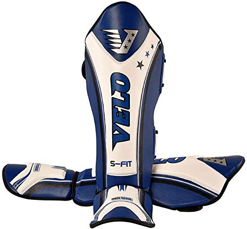 VELO-Espinilleras-para-Artes-Marciales-Mixtas-y-Artes-Marciales-Mixtas-para-Muay-Thai-Kick-Boxing-MMA-Color-Azul-0-3