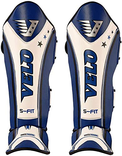 VELO-Espinilleras-para-Artes-Marciales-Mixtas-y-Artes-Marciales-Mixtas-para-Muay-Thai-Kick-Boxing-MMA-Color-Azul-0