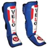 Vello-Espinilleras-de-piel-para-empeine-Mma-Pierna-de-gel-Muay-Thai-Kick-Boxing-color-azul-y-blanco-0