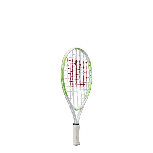 Wilson-WRT20300U-US-Open-19-Raqueta-de-Tenis-para-ninos-BlancoVerde-A-Partir-de-3-anos-hasta-100-cm-de-Altura-0-0