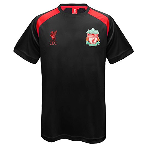 Liverpool FC - Camiseta Oficial de Entrenamiento - para Hombre - Poliéster