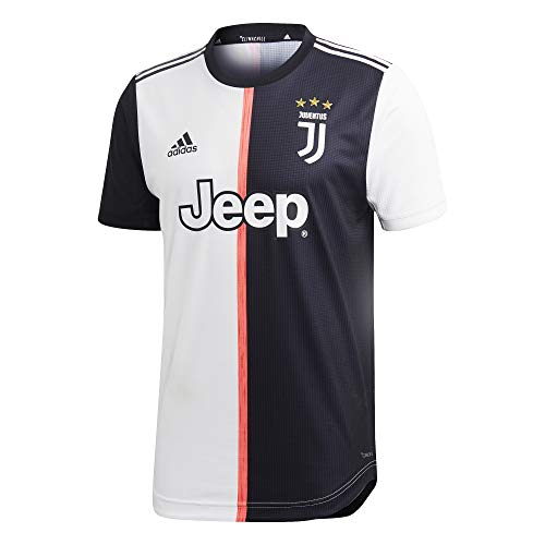 adidas Juventus Authentic Primera Equipación 2019-2020, Camiseta, Black-White