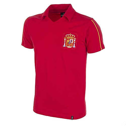 Copa Football - Camiseta Retro España años 1980 (XL)