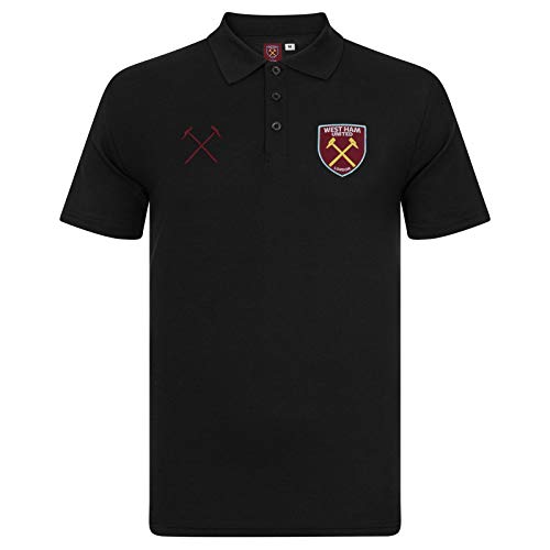 West Ham United FC Polo Oficial para Hombre - con el Escudo del Club