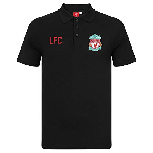 Liverpool FC - Polo Oficial para Hombre - con el Escudo del Club