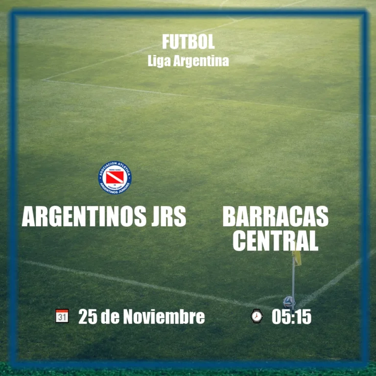 Argentinos Jrs vs Barracas Central