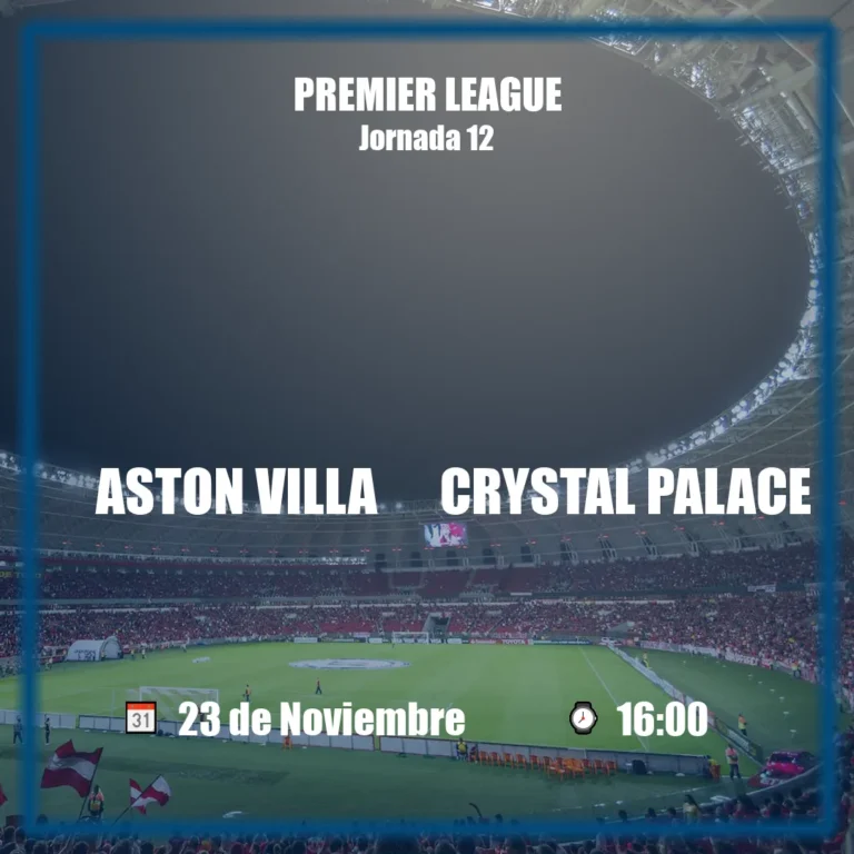 Aston Villa vs Crystal Palace