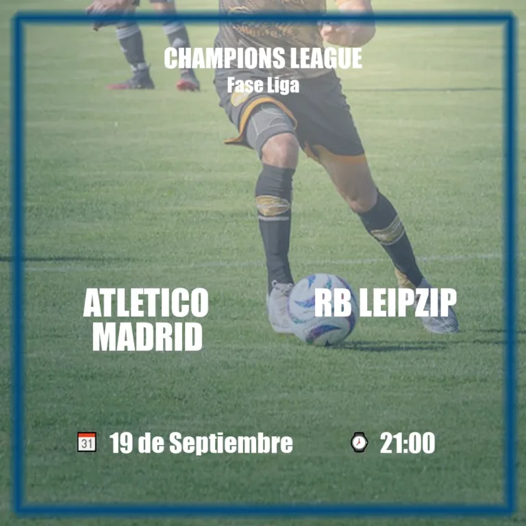 Atletico Madrid vs Rb Leipzip