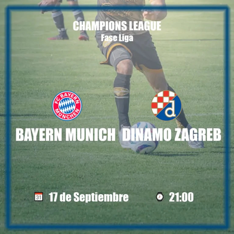 Bayern Munich vs Dinamo Zagreb