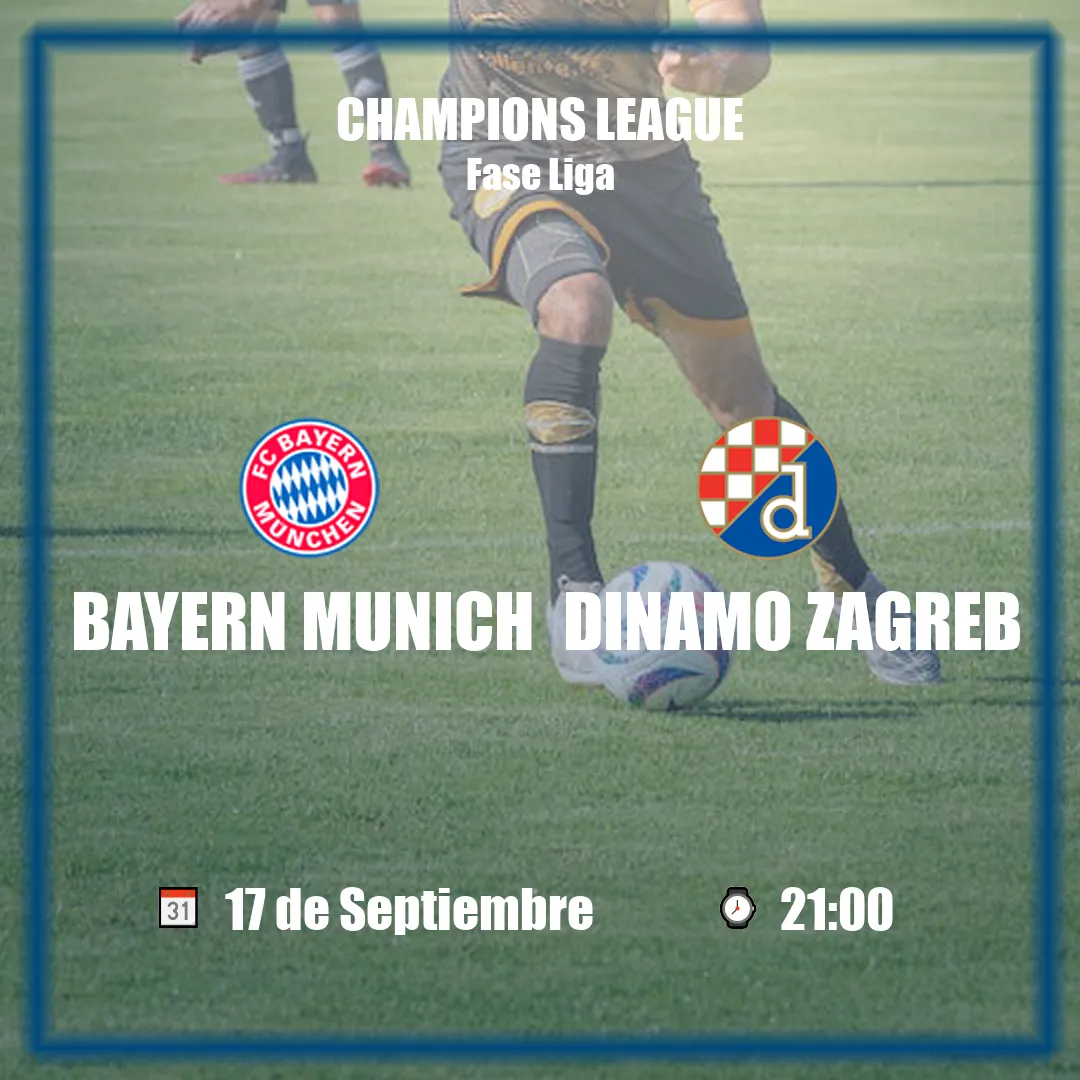 Bayern Munich vs Dinamo Zagreb