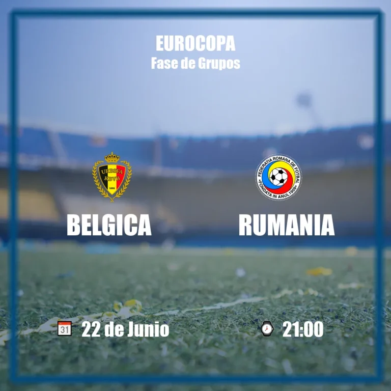 Belgica vs Rumania
