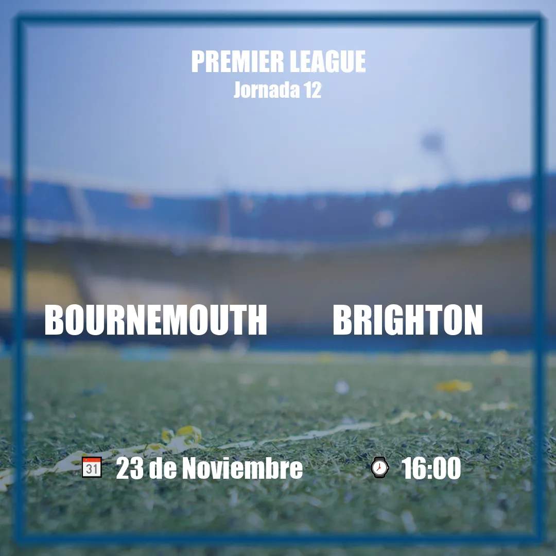 Bournemouth vs Brighton