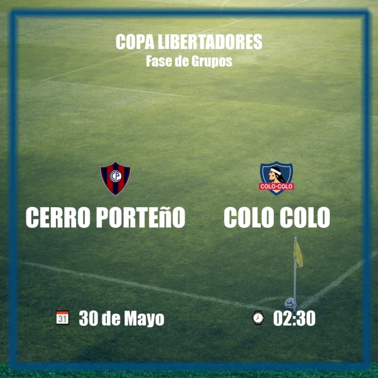 Cerro Porteño vs Colo Colo