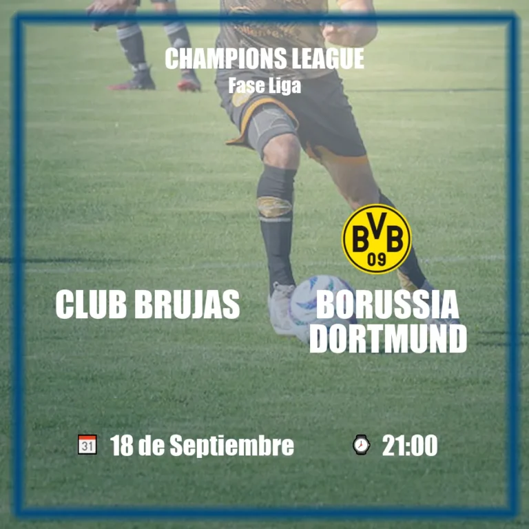 Club Brujas vs Borussia Dortmund