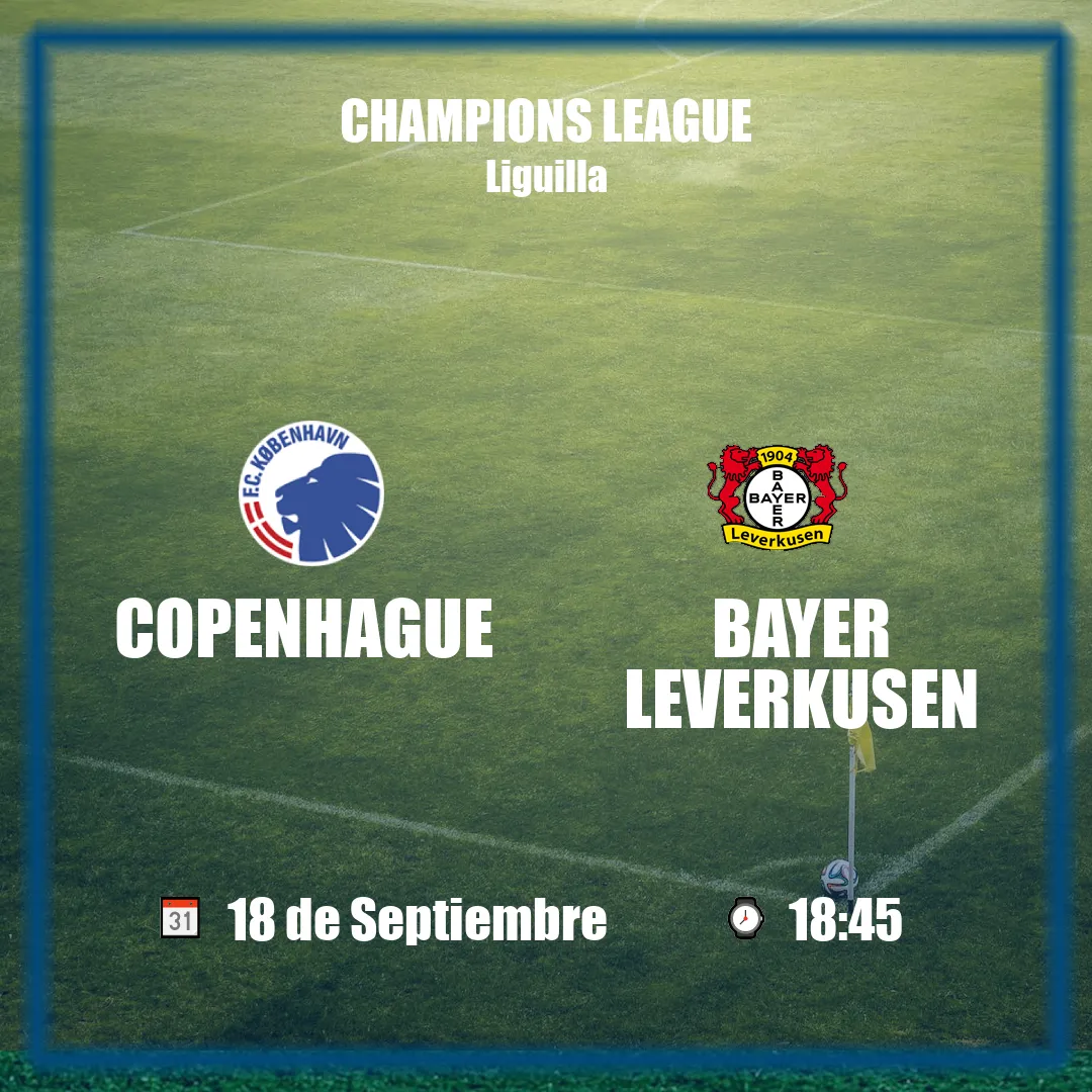 Copenhague vs Bayer Leverkusen
