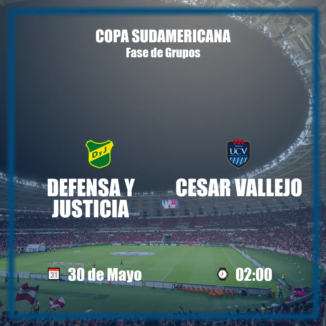 Defensa y Justicia vs Cesar Vallejo