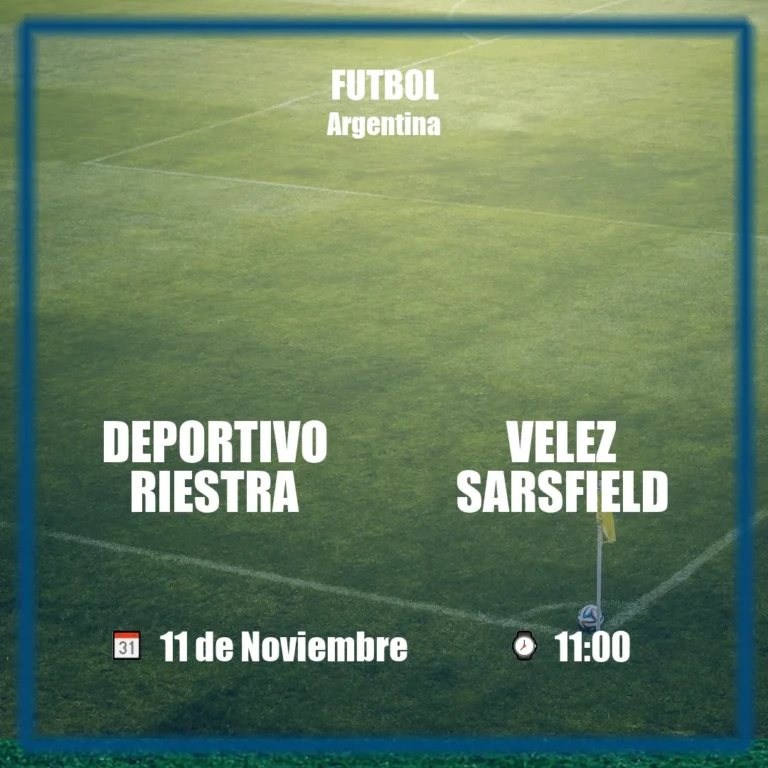 Deportivo Riestra vs Velez Sarsfield