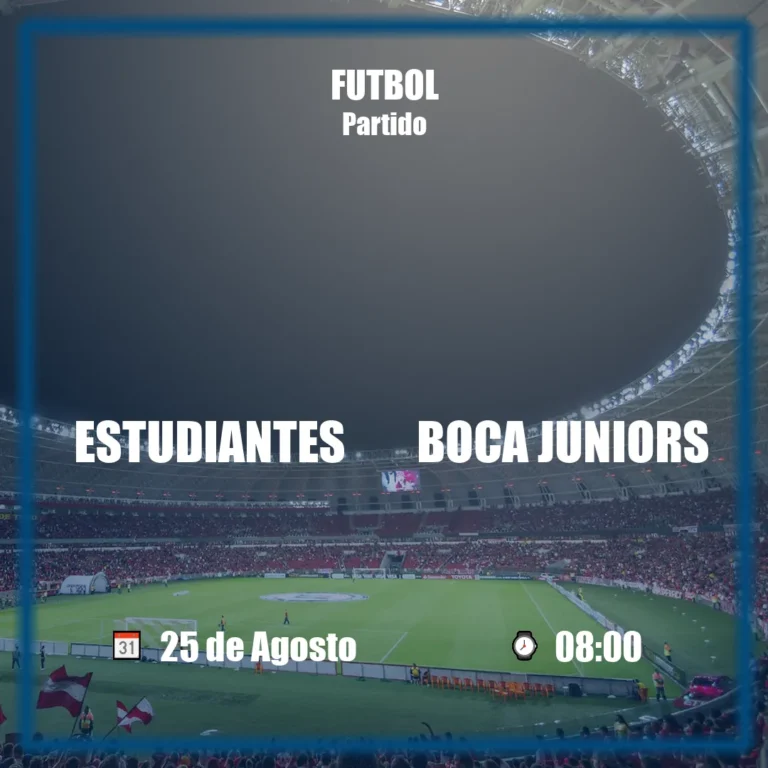 Estudiantes  vs Boca Juniors