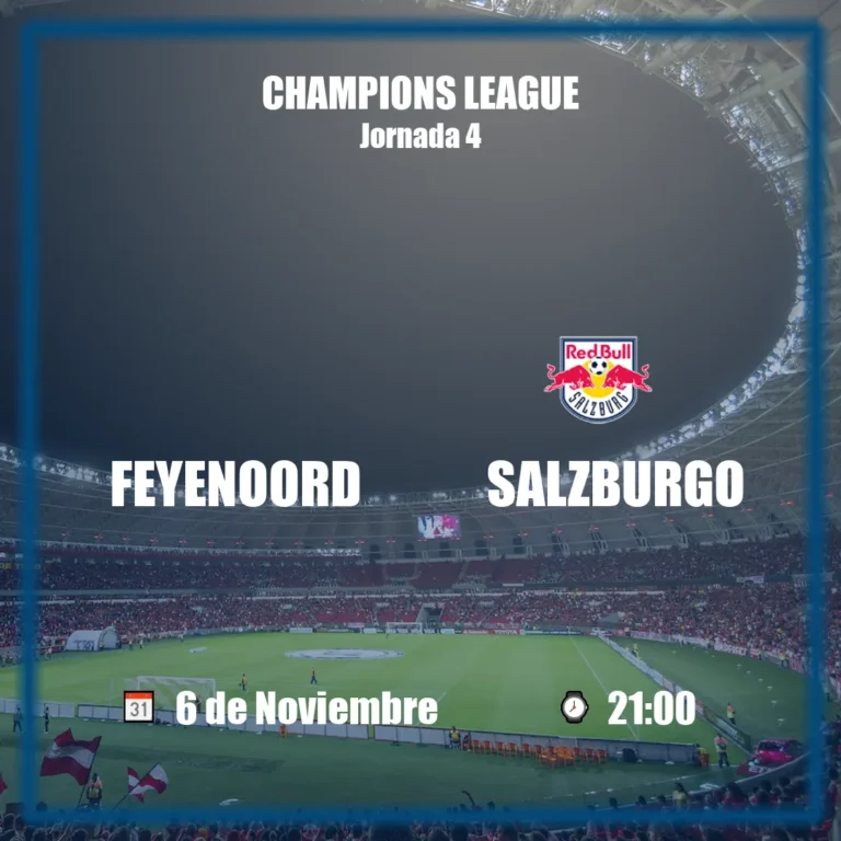 Feyenoord vs Salzburgo