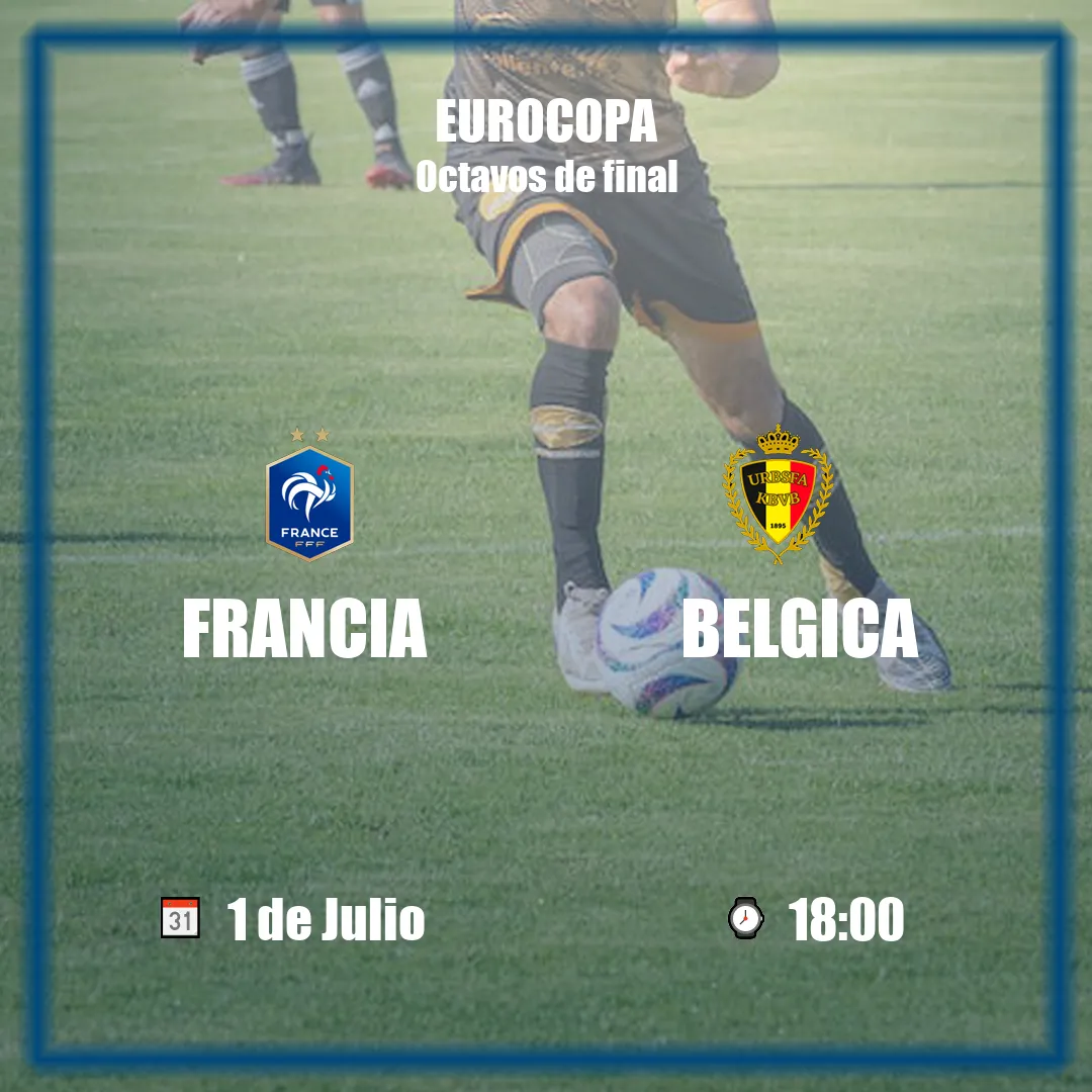 Francia vs Belgica