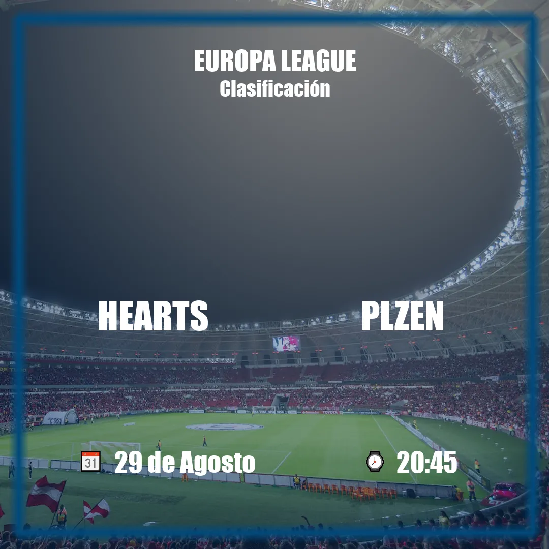 Hearts vs Plzen