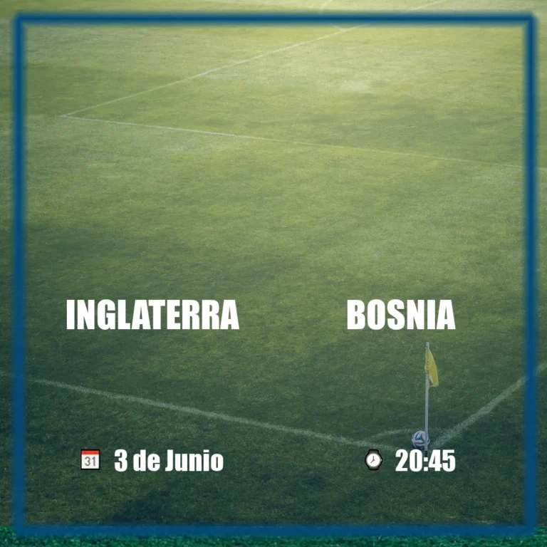 Inglaterra vs Bosnia