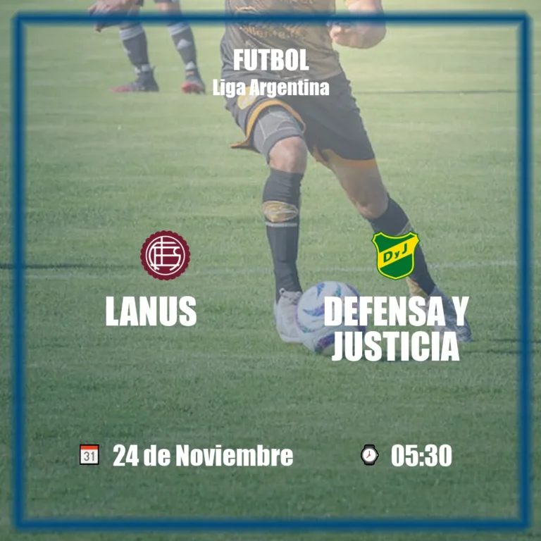 Lanus vs Defensa y Justicia