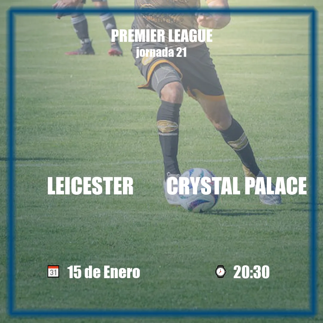 Leicester vs Crystal Palace