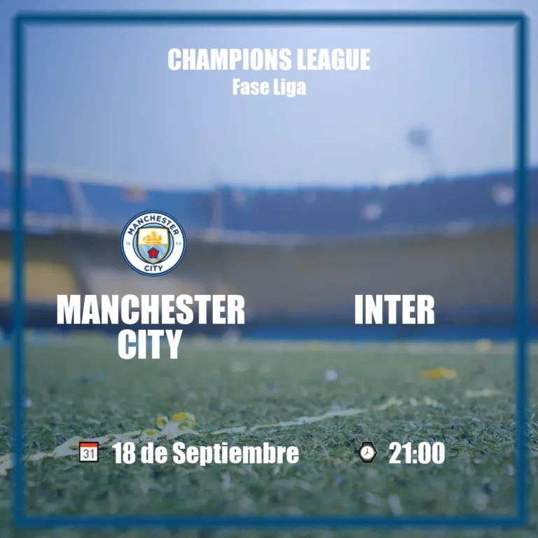 Manchester City vs Inter