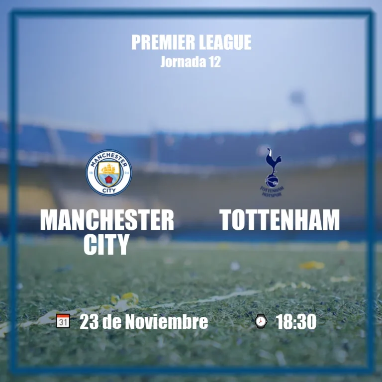 Manchester City vs Tottenham