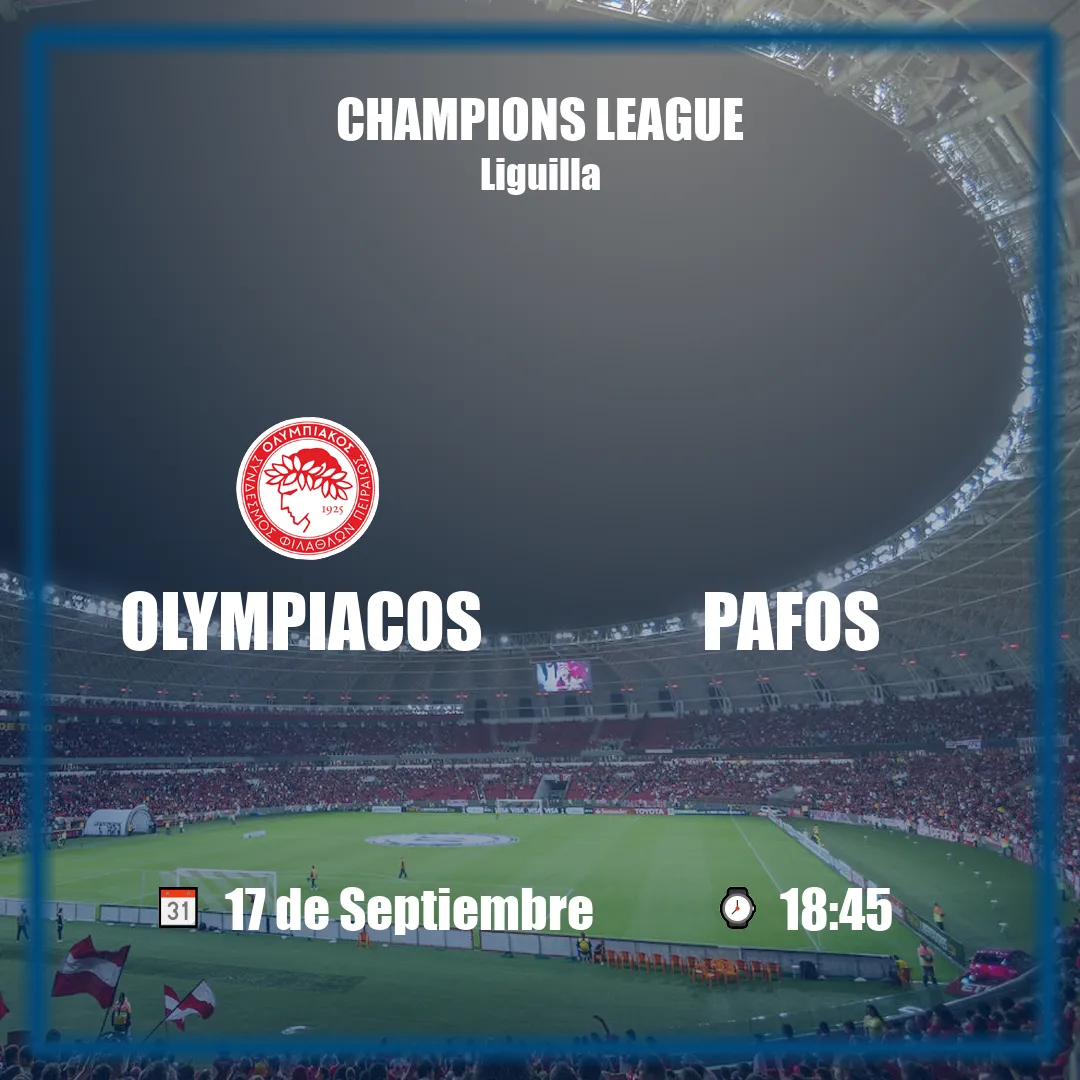 Olympiacos vs Pafos